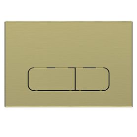 Кнопка смыва Vincea VFP-002BG для унитаза, цвет брашированное золото - фото 1