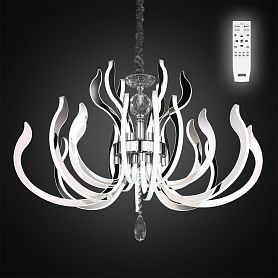 Подвесная люстра Citilux Miranda EL337P22, арматура хром, плафоны акрил белый - фото 1