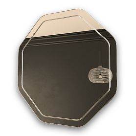 Зеркало Mixline Герда 60x60, с гравировкой - фото 1