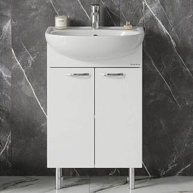 Тумба под раковину Оника Коралл 50, цвет белый - фото 1