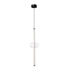 Подвесной светильник Arte Lamp Rigla A6838SP-12CL, арматура черная, плафон стекло прозрачное - фото 1