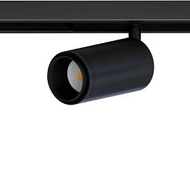 Магнитный трековый светильник Arte Lamp Optima A7276PL-1BK, арматура черная    - фото 1