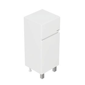 Тумба Оника Милтон 40, правая, цвет белый - фото 1