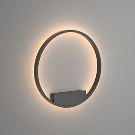 Бра Maytoni Rim MOD058WL-L35B3K, арматура черная, плафон черный - фото 1