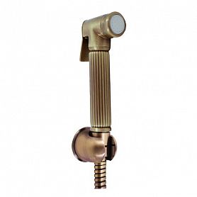 Гигиенический душ Rav Slezak SK6105-1SM, со шлангом и держателем, цвет бронза - фото 1