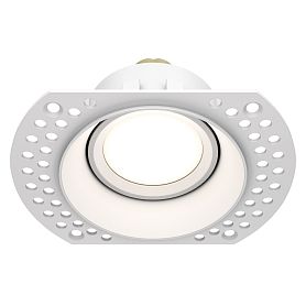 Встраиваемый светильник Maytoni Dot DL042-01-RD-W, арматура белая    - фото 1