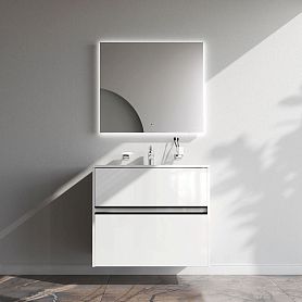 Мебель для ванной AM.PM Sense 80 подвесная/напольная, цвет белый глянец - фото 1