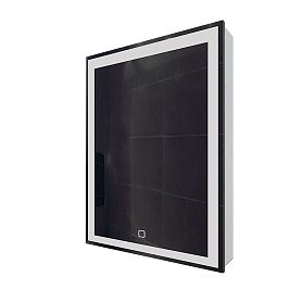 Шкаф-зеркало Mixline Минио 60x80, правый, с подсветкой, цвет белый - фото 1