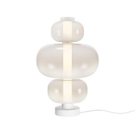 Настольный светильник Maytoni Atmos MOD364TL-L15W3K, арматура белая, профиль стекло белое - фото 1