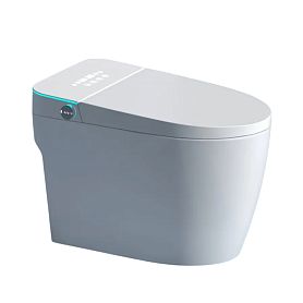 Унитаз CeruttiSPA Chiara Smart CT11167 приставной, безободковый, с сиденьем микролифт, с дистанционным управлением, цвет белый - фото 1