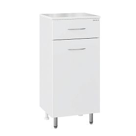 Тумба Оника Каприз 40, правая, цвет белый - фото 1