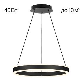 Подвесная люстра Citilux Дуэт CL719401, арматура черная - фото 1