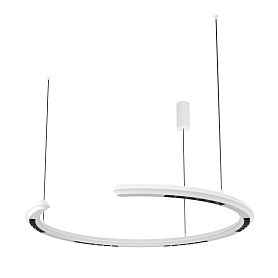 Подвесной светильник Maytoni Motion MOD276PL-L20W3K1, арматура белая    - фото 1