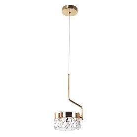 Подвесной светильник Arte Lamp Mosaic A2094SP-1GO, арматура золото, плафон акрил прозрачный - фото 1
