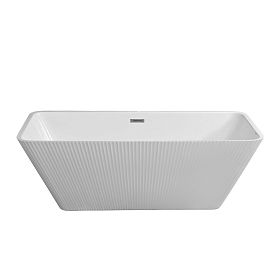 Ванна Grossman Cristal GR-2022M 170х75, цвет белый матовый - фото 1