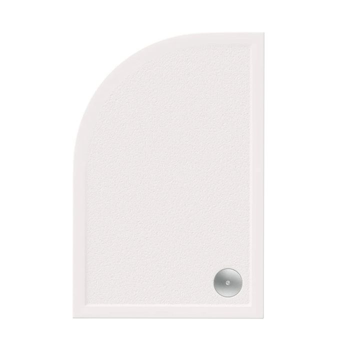 Душевой поддон Good Door Селфи 120х80, правый, литьевой мрамор, без ножек и экранов, цвет белый