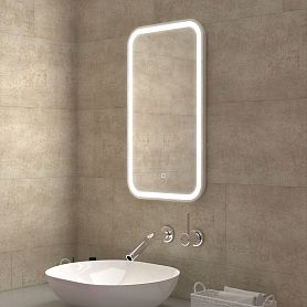 Зеркало Mixline Мальта 40x70, с подсветкой - фото 1