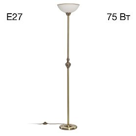 Торшер Citilux Адриана CL405913, арматура бронза, плафоны стекло белое - фото 1