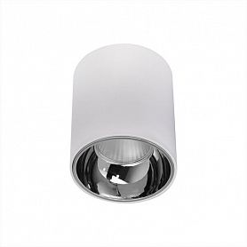 Точечный светильник Citilux Старк CL7440102, арматура белая, плафон металл хром - фото 1