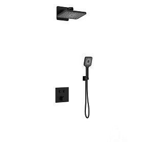 Душевой комплект Vincea VSFW-421I4MB, встраиваемый, цвет черный - фото 1