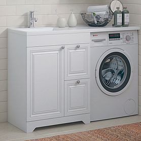 Тумба под раковину Corozo Леон Z2 70, напольная, цвет белый - фото 1