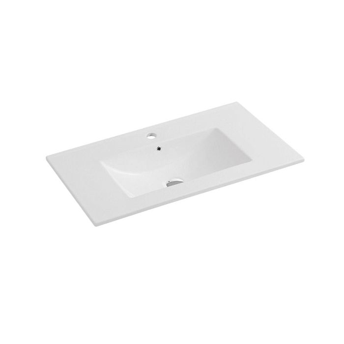 Раковина Vincea VBS-13980, фарфор, цвет белый (раковина продается только вместе с тумбой)