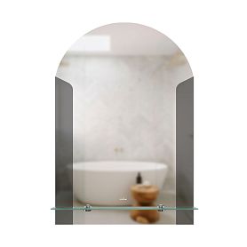 Зеркало Mixline Муза 39x58, с полкой - фото 1