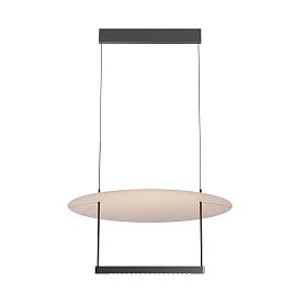Подвесной светильник Maytoni Ambience MOD280PL-L30B3K1, арматура черная, профиль металл белый - фото 1