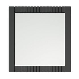 Зеркало Corozo Терра Люкс 80x85, цвет графит матовый - фото 1