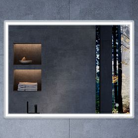 Зеркало Vincea VLM-3VN908 90х80, с подсветкой и диммером - фото 1