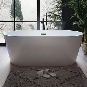 Ванна Ceruttispa Resia 170x80 акриловая, цвет белый - фото 1