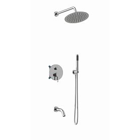 Душевой комплект Vincea Villa VSFW-1VL3CH, встраиваемый, цвет хром - фото 1