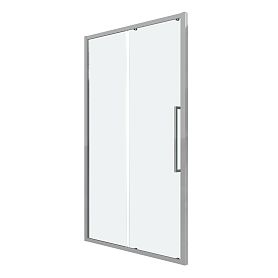 Душевая дверь Grossman Cosmo 100.K33.02.100.10.00 100х195, стекло прозрачное, профиль хром - фото 1