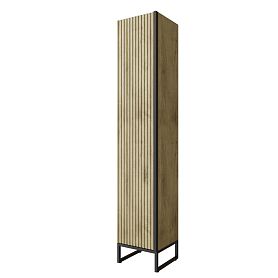 Шкаф-пенал Mixline Окленд 35, левый, цвет дуб мелфорд - фото 1