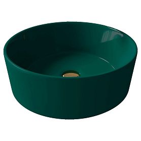 Раковина Grossman GR-3013 OLM накладная, 40x40 см, цвет светло-зеленый матовый - фото 1