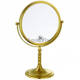Косметическое зеркало Boheme Imperiale 504 настольное, цвет золото - фото 1