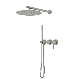 Душевой комплект Vincea Groove VSFW-4G01BN, встраиваемый, цвет брашированный никель - фото 1