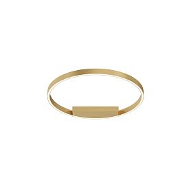 Потолочный светильник Maytoni Rim MOD058CL-L35BSK, арматура латунь, профиль силикон белый - фото 1
