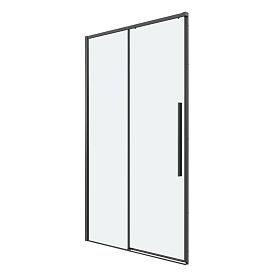 Душевая дверь Grossman Galaxy 110х195, стекло прозрачное, профиль графит сатин - фото 1