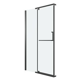 Душевая дверь Grossman Pragma 100.K33.03.120.21.00 120х195, стекло прозрачное, профиль черный матовый - фото 1