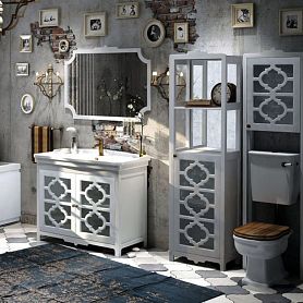 Мебель для ванной Corozo Манойр 105, цвет белый - фото 1