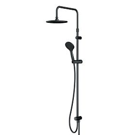 Душевая стойка AM.PM Gem F0790022, с верхним душем, цвет черный - фото 1