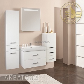 Мебель для ванной Акватон Америна 70 цвет белый - фото 1