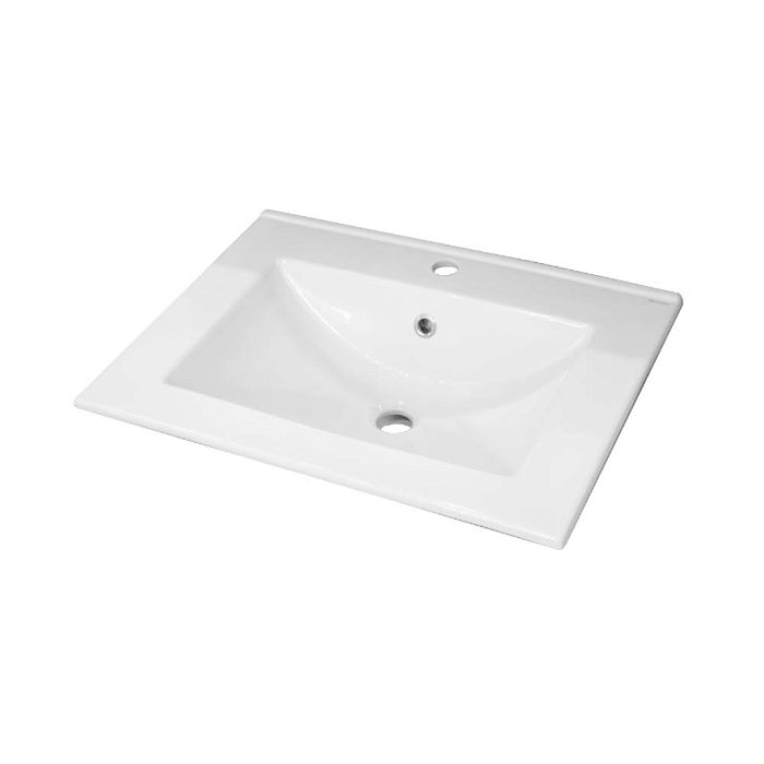 Раковина Onika Бергамо Нова 70, встраиваемая, санфаянс