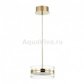 Подвесной светильник Odeon Light Akela 4729/14L, арматура цвет золото, плафон/абажур стекло, цвет прозрачный - фото 1