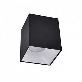 Точечный светильник Citilux Старк CL7440210, арматура черная, плафон металл белый - фото 1
