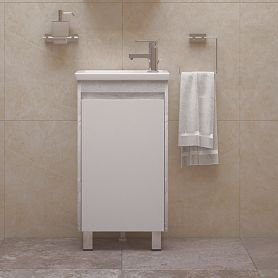 Тумба под раковину Corozo Остин 45, цвет пайн белый - фото 1