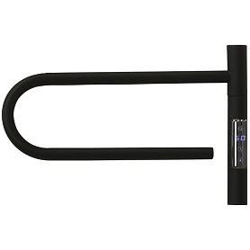 Полотенцесушитель Vincea VTD-1P1BE 39x25 электрический, цвет черный матовый - фото 1