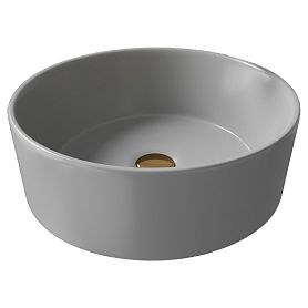 Раковина Grossman GR-3013 GM накладная, 40x40 см, цвет серый матовый - фото 1