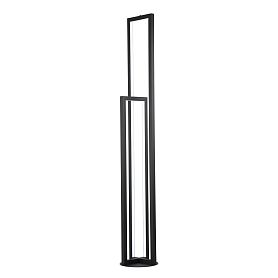 Торшер Citilux Дефанс CL804011, арматура черная, плафоны полимер белый - фото 1